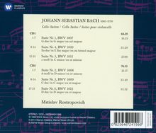 Johann Sebastian Bach (1685-1750): Cellosuiten BWV 1007-1012, 2 CDs