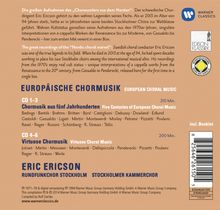 Eric Ericson - Europäische Chormusik, 6 CDs