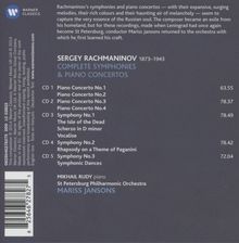 Sergej Rachmaninoff (1873-1943): Symphonien Nr.1-3, 5 CDs