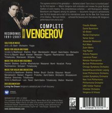 Maxim Vengerov - The Complete Recordings 1991-2007, 19 CDs und 1 DVD