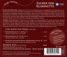 Carl Maria von Weber (1786-1826): Klarinettenkonzerte Nr.1 &amp; 2, CD