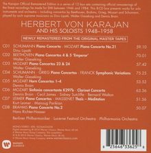 Herbert von Karajan Edition 3 - Karajan and his Soloists 1948-1958, 8 CDs