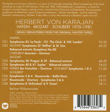Herbert von Karajan Edition 12 - Classical Symphonies 1970-1981, 8 CDs
