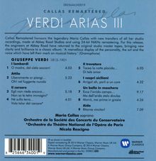 Maria Callas - Verdi-Arien Vol.3, CD