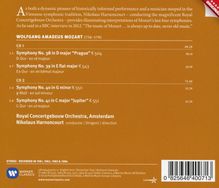 Wolfgang Amadeus Mozart (1756-1791): Symphonien Nr.38-41, 2 CDs