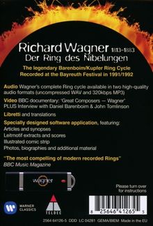 Richard Wagner (1813-1883): Der Ring des Nibelungen (16GB USB-Stick), USB-Stick