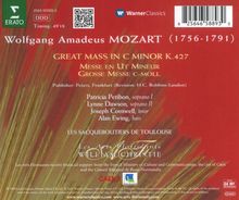 Wolfgang Amadeus Mozart (1756-1791): Messe KV 427 c-moll "Große Messe", CD
