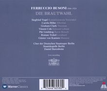 Ferruccio Busoni (1866-1924): Die Brautwahl, 2 CDs