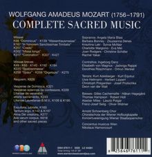 Wolfgang Amadeus Mozart (1756-1791): Das geistliche Werk (Gesamtaufnahme), 13 CDs