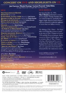 Carreras,Domingo,Pavarotti: The Three Tenors in Concert 1994, 2 DVDs