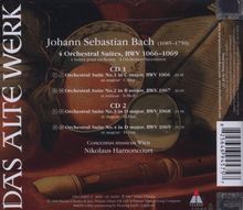 Johann Sebastian Bach (1685-1750): Orchestersuiten Nr.1-4, 2 CDs