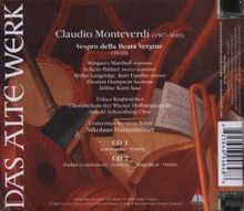 Claudio Monteverdi (1567-1643): Vespro della beata vergine, 2 CDs