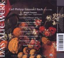 Carl Philipp Emanuel Bach (1714-1788): Orgelsonaten Wq.70 Nr.1-6, CD