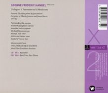 Georg Friedrich Händel (1685-1759): L'Allegro,Il Penseroso ed Il Moderato, 2 CDs