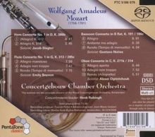 Wolfgang Amadeus Mozart (1756-1791): Bläserkonzerte, Super Audio CD