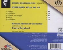 Dmitri Schostakowitsch (1906-1975): Symphonie Nr.8, Super Audio CD