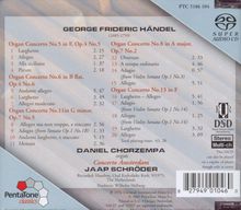 Georg Friedrich Händel (1685-1759): Orgelkonzerte Nr.5,6,8,11,13, Super Audio CD