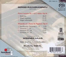 Sergej Rachmaninoff (1873-1943): Klavierkonzert Nr.2, Super Audio CD