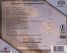 Ludwig van Beethoven (1770-1827): Symphonien Nr.1 &amp; 6, Super Audio CD