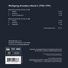 Wolfgang Amadeus Mozart (1756-1791): Klavierkonzerte Nr.12 &amp; 17, Super Audio CD