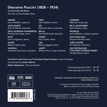 Giacomo Puccini (1858-1924): La Fanciulla del West, 2 Super Audio CDs