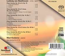 Ludwig van Beethoven (1770-1827): Klaviersonaten Nr.9,10,19,20,24,25, Super Audio CD