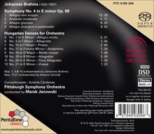 Johannes Brahms (1833-1897): Symphonie Nr.4, Super Audio CD