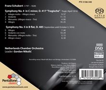Franz Schubert (1797-1828): Symphonien Nr.4 &amp; 5, Super Audio CD