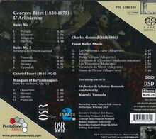 Georges Bizet (1838-1875): L'Arlesienne-Suiten Nr.1 &amp; 2, Super Audio CD