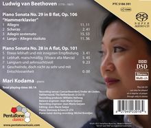 Ludwig van Beethoven (1770-1827): Klaviersonaten Nr.28 &amp; 29, Super Audio CD