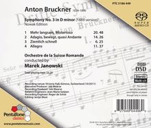 Anton Bruckner (1824-1896): Symphonie Nr.3, Super Audio CD