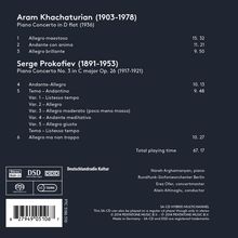 Serge Prokofieff (1891-1953): Klavierkonzert Nr.3, Super Audio CD