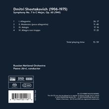 Dmitri Schostakowitsch (1906-1975): Symphonie Nr.7 "Leningrad", Super Audio CD