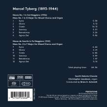 Marcel Tyberg (1893-1944): Messen für Chor &amp; Orgel Nr.1 &amp; 2, Super Audio CD