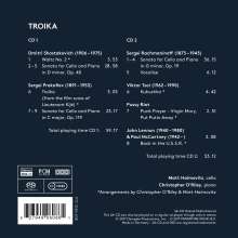Matt Haimovitz &amp; Christopher O'Riley - Troika, 2 Super Audio CDs