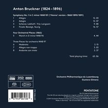 Anton Bruckner (1824-1896): Symphonie Nr.1, Super Audio CD