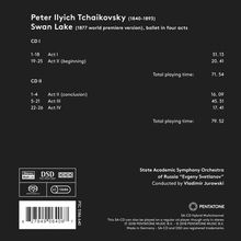 Peter Iljitsch Tschaikowsky (1840-1893): Schwanensee op.20, 2 Super Audio CDs