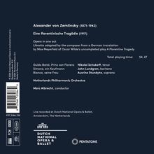 Alexander von Zemlinsky (1871-1942): Eine florentinische Tragödie op.16, Super Audio CD