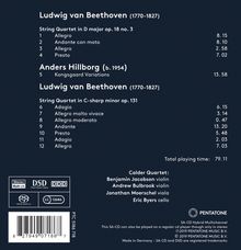 Ludwig van Beethoven (1770-1827): Streichquartette Nr.3 &amp; 14, Super Audio CD