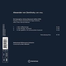 Alexander von Zemlinsky (1871-1942): Die Seejungfrau (Fantasie nach Andersen), CD