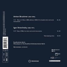 Anton Bruckner (1824-1896): Messe Nr.2 e-moll, CD