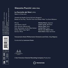 Giacomo Puccini (1858-1924): La Fanciulla del West, 2 Super Audio CDs