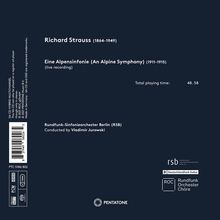 Richard Strauss (1864-1949): Alpensymphonie op.64, Super Audio CD