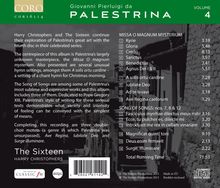 Giovanni Pierluigi da Palestrina (1525-1594): Palestrina-Edition Vol.4 (The Sixteen), CD