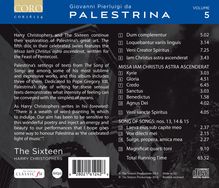 Giovanni Pierluigi da Palestrina (1525-1594): Palestrina-Edition Vol.5 (The Sixteen), CD