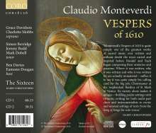 Claudio Monteverdi (1567-1643): Geistliche Vokalwerke "Vespers of 1610", 2 CDs