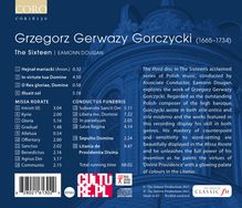 Grzegorz Gerwazy Gorczycki (1668-1734): Missa Rorate, CD