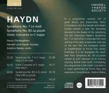 Joseph Haydn (1732-1809): Symphonien Nr.7 &amp; 83, CD