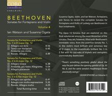 Ludwig van Beethoven (1770-1827): Violinsonaten Vol.4, CD