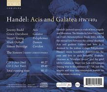 Georg Friedrich Händel (1685-1759): Acis und Galatea (1716), 2 CDs